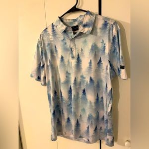 Yatta Tree Graphic Golf Polo